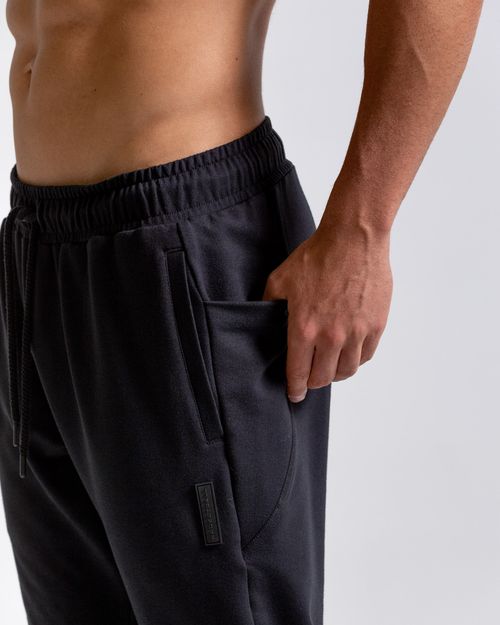 Jogger Deportivo,  Color Negro  Para Hombre