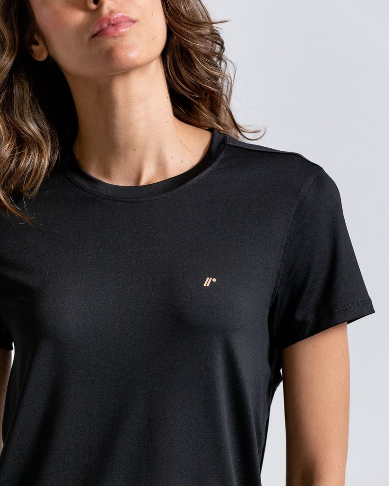 Camiseta--Bloques-En-Malla--Color-Negro--Para-Mujer