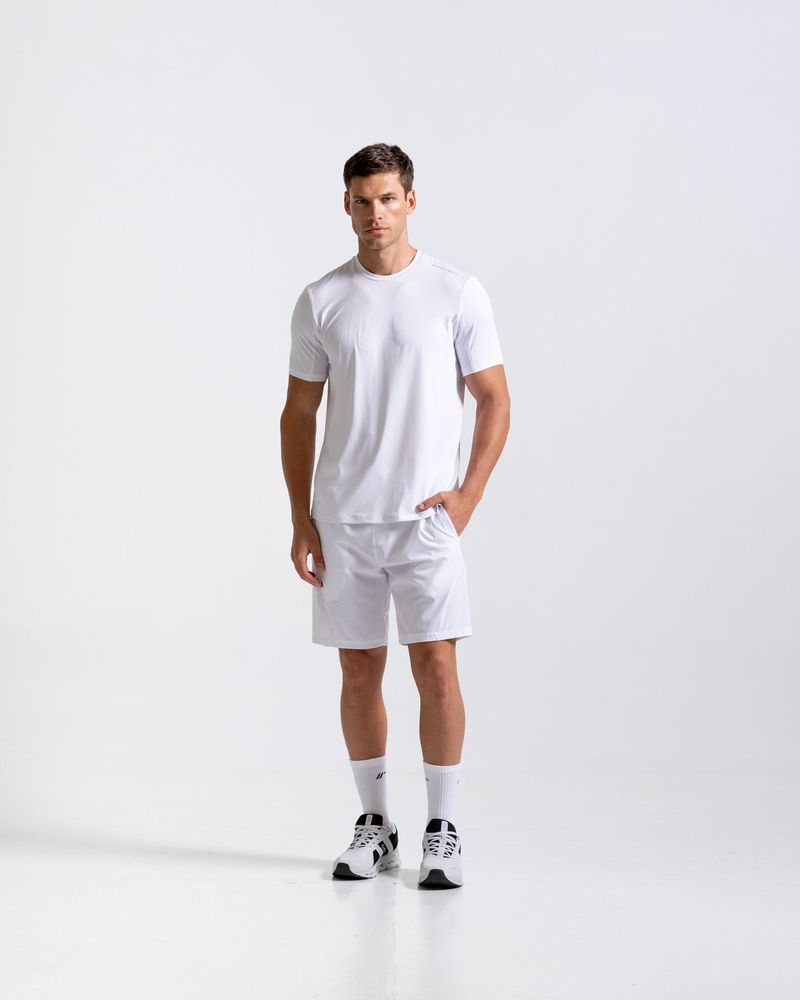Pantaloneta-Deportiva--Color-Blanco-Para-Hombre--