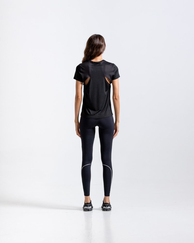 Camiseta--Bloques-En-Malla--Color-Negro--Para-Mujer