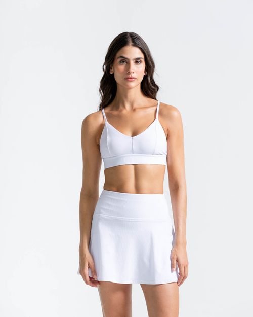 Top Deportivo,  Color Blanco Para Mujer