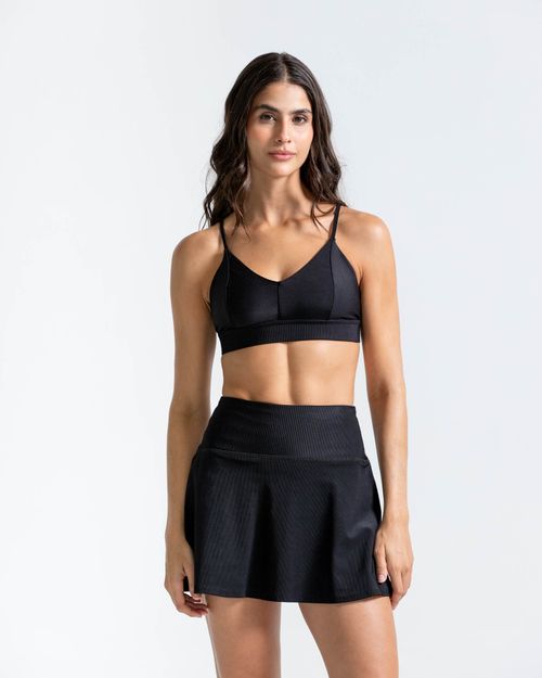 Top Deportivo,  Color Negro  Para Mujer