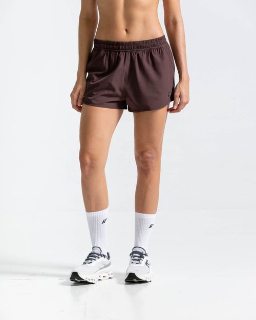 Short Running,  Color Café Oscuro  Para Mujer