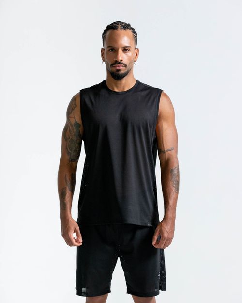 Esqueleto En Malla,  Color Negro  Para Hombre