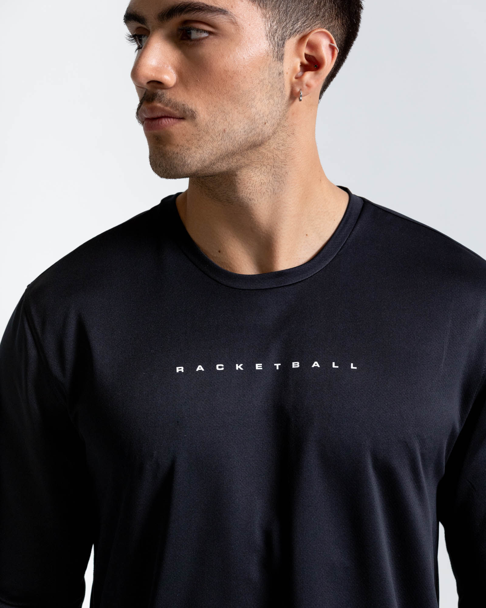 Camibuzo Protección Uv,  Color Negro  Para Hombre