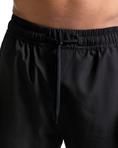 Pantaloneta Con Vivos En Contraste,  Color Negro  Para Hombre
