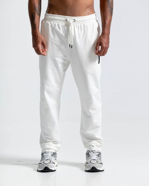 Jogger Bota Recta,  Color Marfil Para Hombre