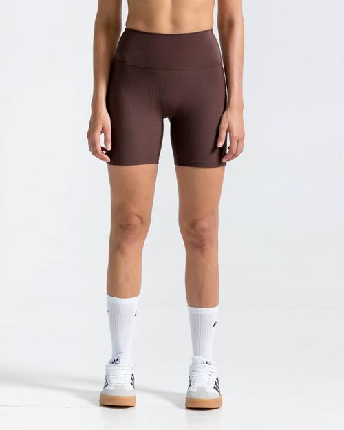 Short Deportivo,  Color Cafe Para Mujer