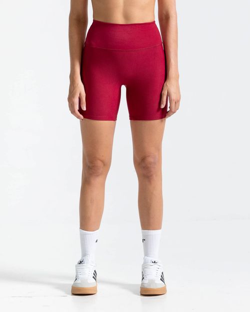 Short Deportivo, Color Rojo Para Mujer