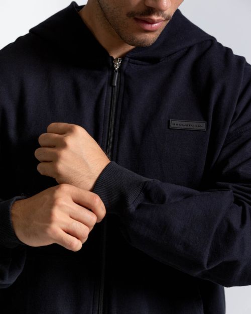 Chaqueta Oversize,  Color Negro  Para Hombre