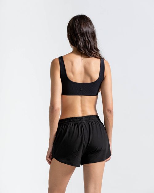 Top Deportivo,  Color Negro  Para Mujer
