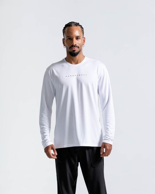 Camibuzo Protección Uv,  Color Blanco Para Hombre