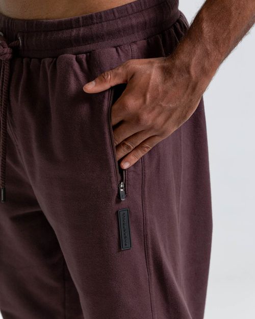 Jogger Bota Recta,  Color Cafe Para Hombre