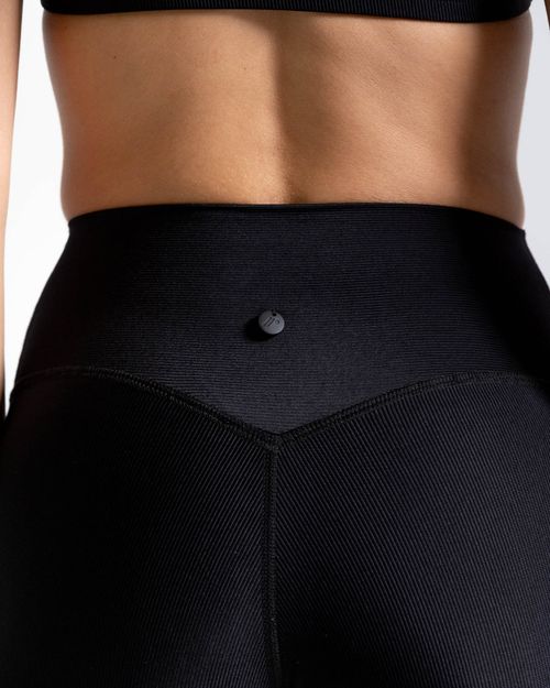 Short Deportivo,  Color Negro  Para Mujer