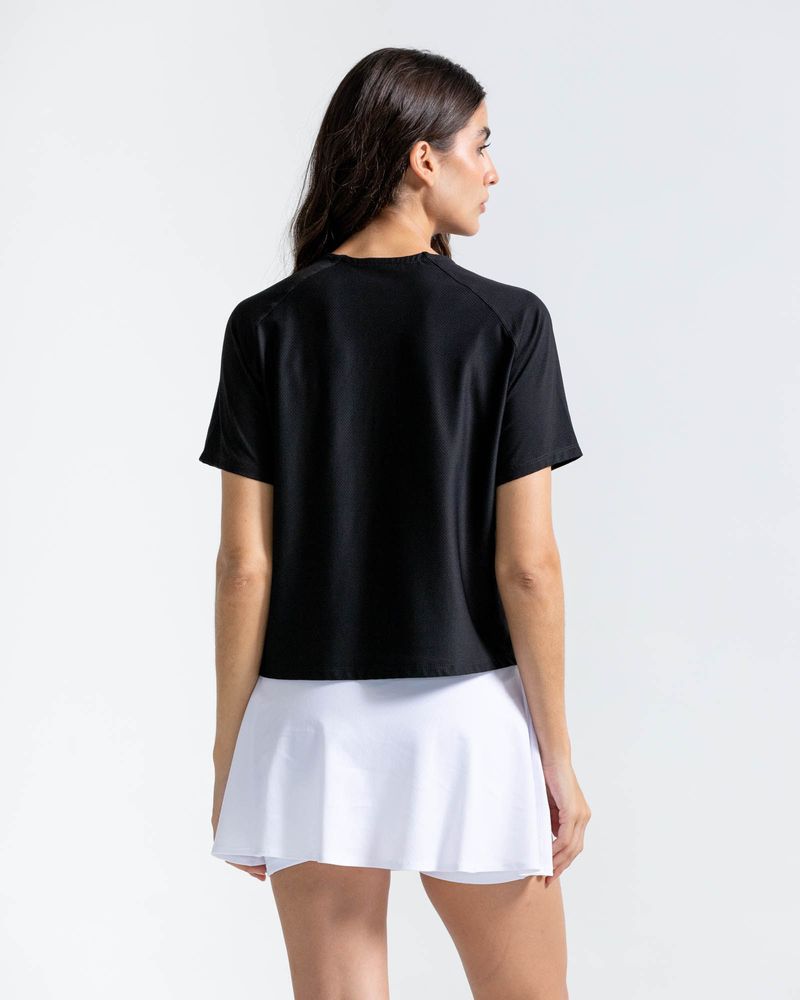 Camiseta-Amplia-En-Malla--Color-Negro--Para-Mujer