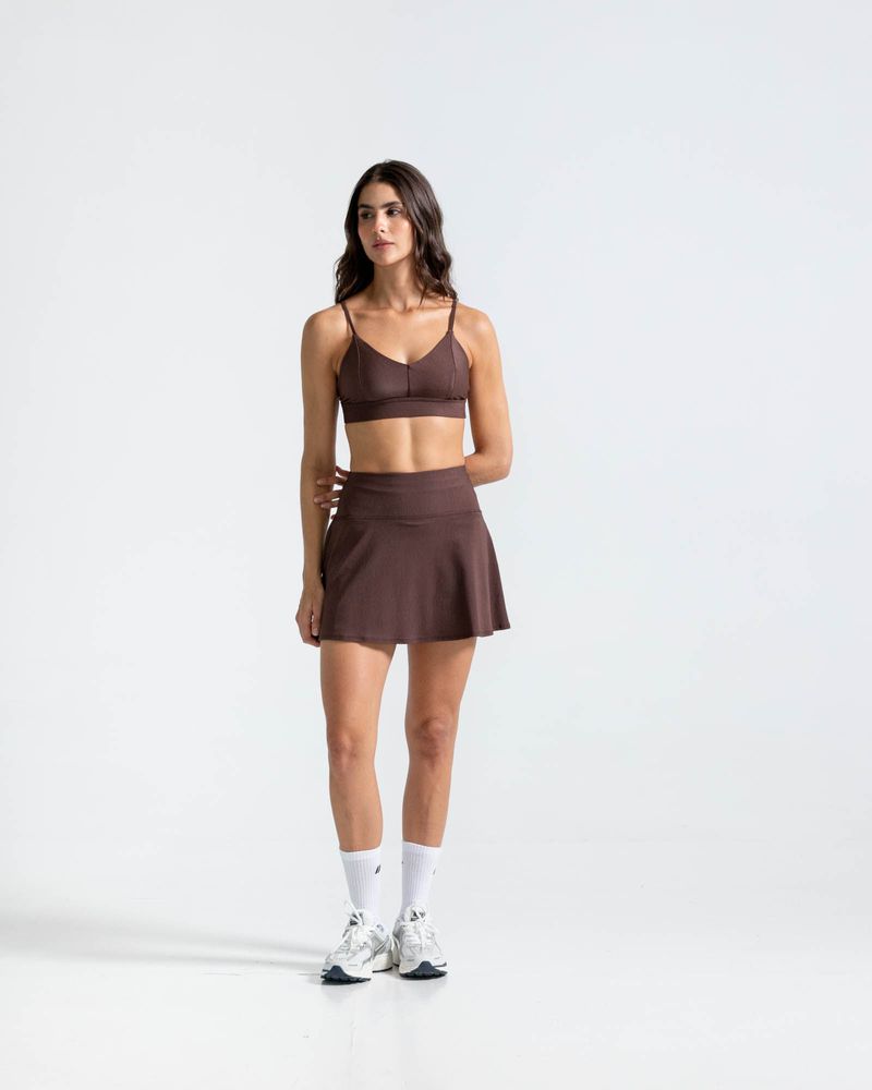 Top Deportivo,  Color Cafe Para Mujer