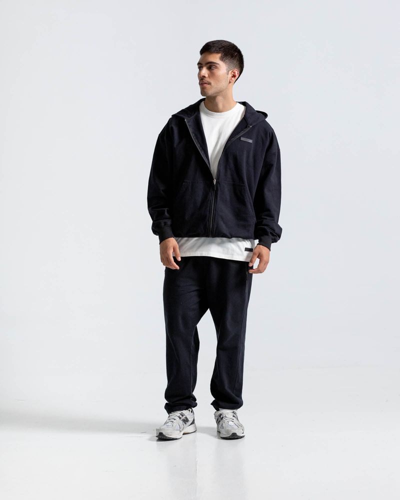 Jogger-Bota-Recta--Color-Negro--Para-Hombre--