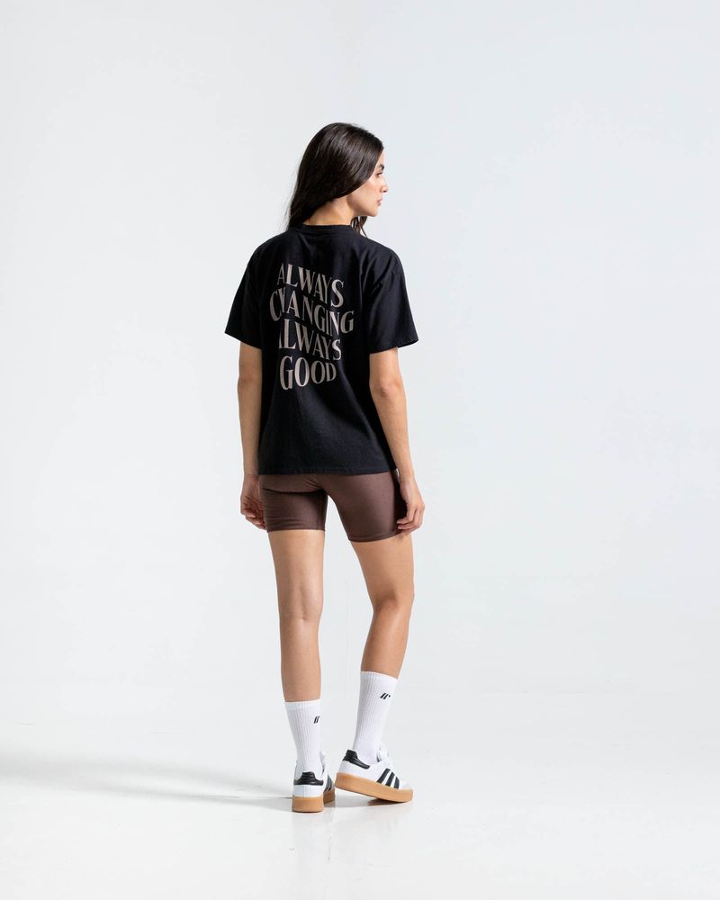 Camiseta-Oversize--Color-Negro--Para-Mujer