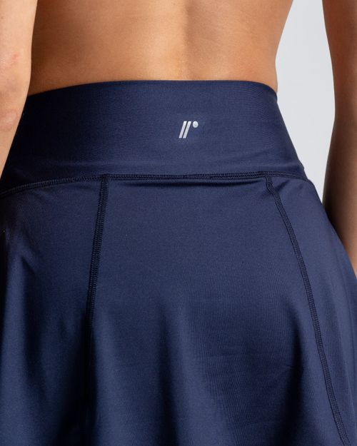 Falda Deportiva, Color Azul Oscuro Para Mujer