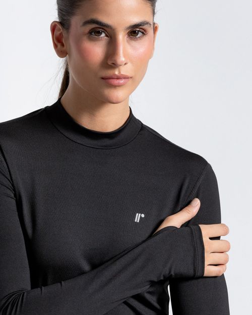 Camibuzo Protección UV, Color Negro Para Mujer