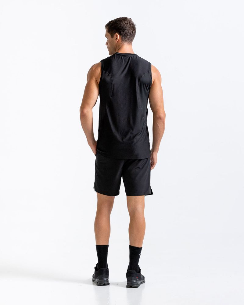 Pantaloneta-Deportiva-Color-Negro-Para-Hombre