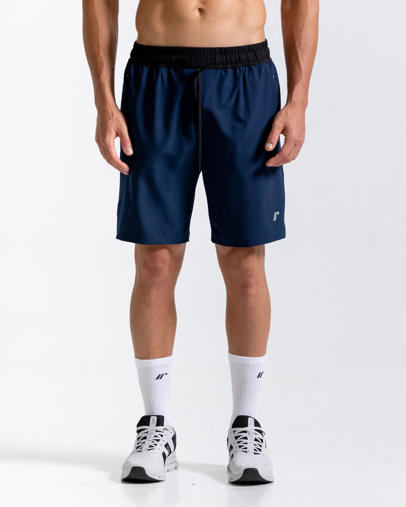 Pantaloneta Deportiva, Color Azul Oscuro Para Hombre