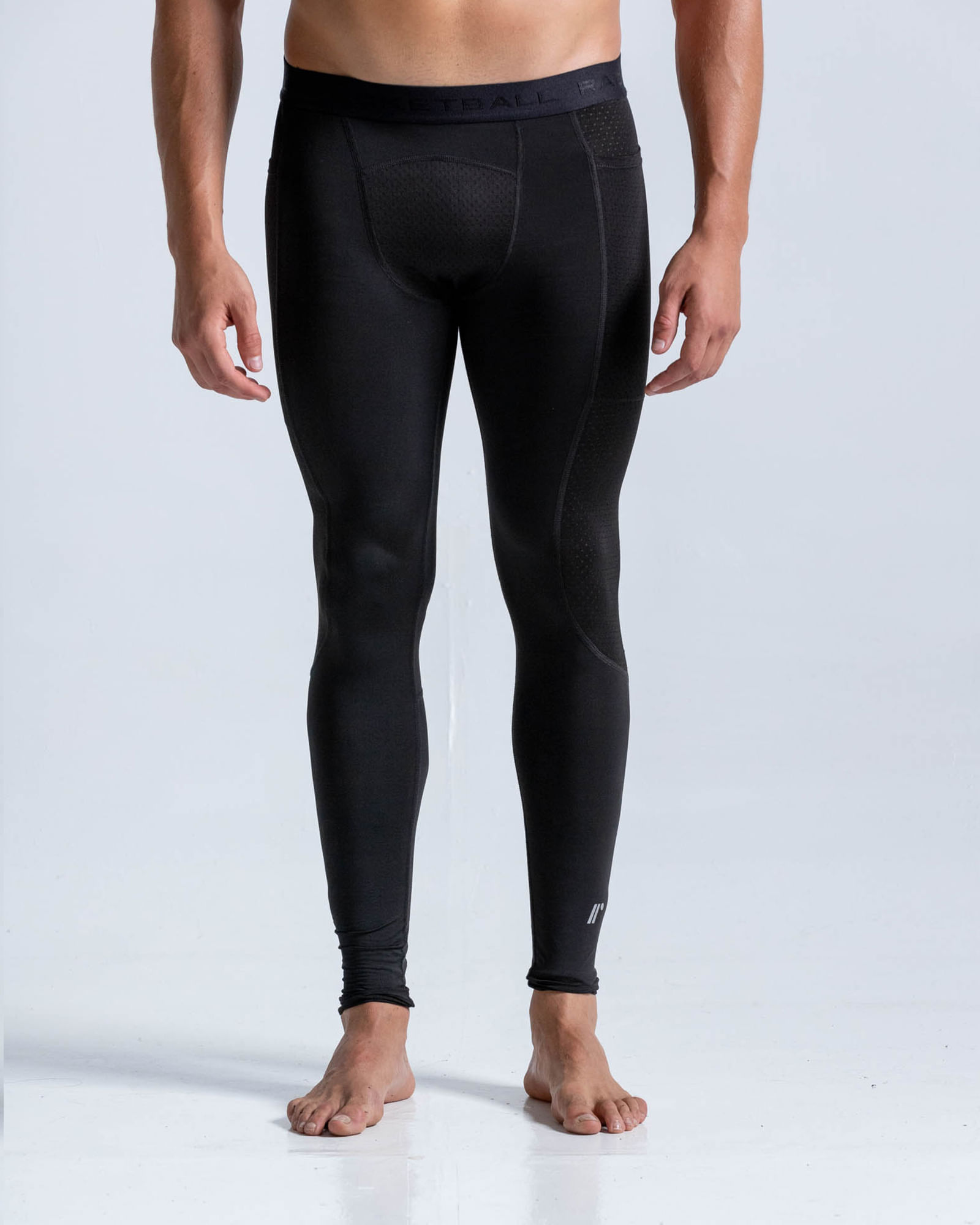 Licra Deportiva Interior,  Color Negro  Para Hombre