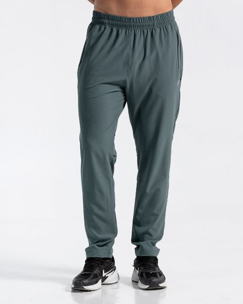Pantalón Deportivo, Color Verde/Negro Para Hombre