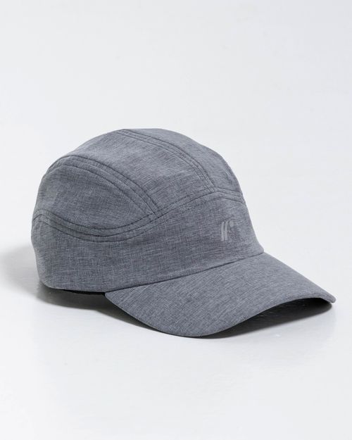 Gorra 5 Paneles,  Color Jaspe/Jaspe