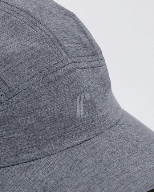 Gorra 5 Paneles,  Color Jaspe/Jaspe