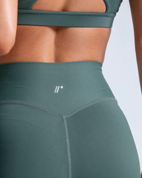 Ciclista Vital Deportivo 24 Cm,  Color Verde Laurel Para Mujer