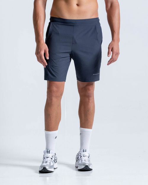 Pantaloneta Con Bolsillos Funcionales,  Color Gris Oscuro  Para Hombre