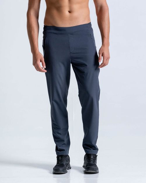 Pantalón Con Bolsillos Funcionales,  Color Gris Oscuro  Para Hombre