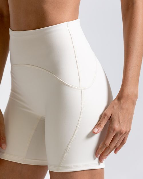 Short Control De Abdomen,  Color Marfil Para Mujer