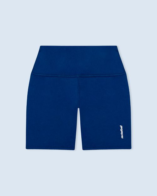Short Deportivo,  Color Azul Para Mujer