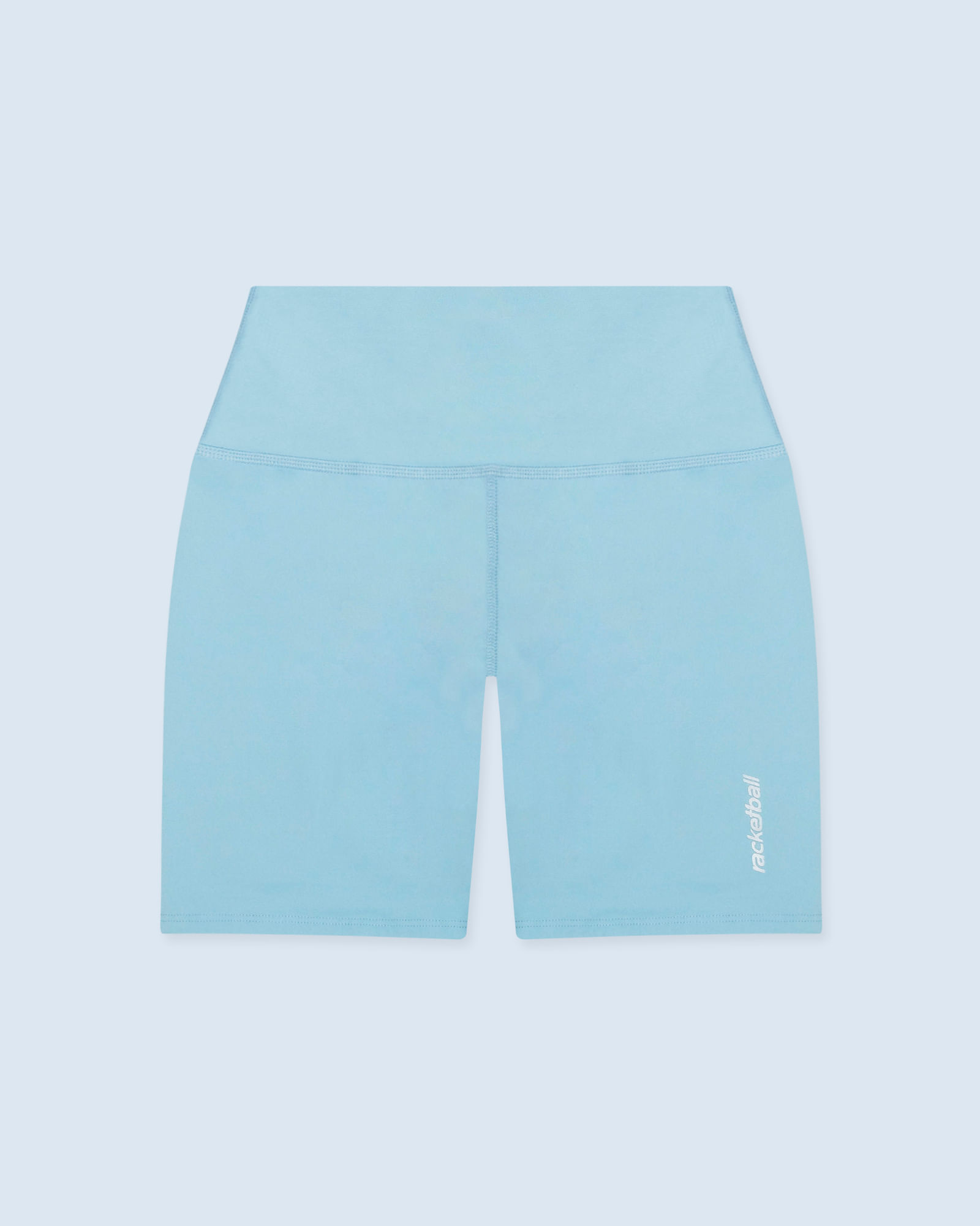 Short Deportivo,  Color Azul Claro Para Mujer