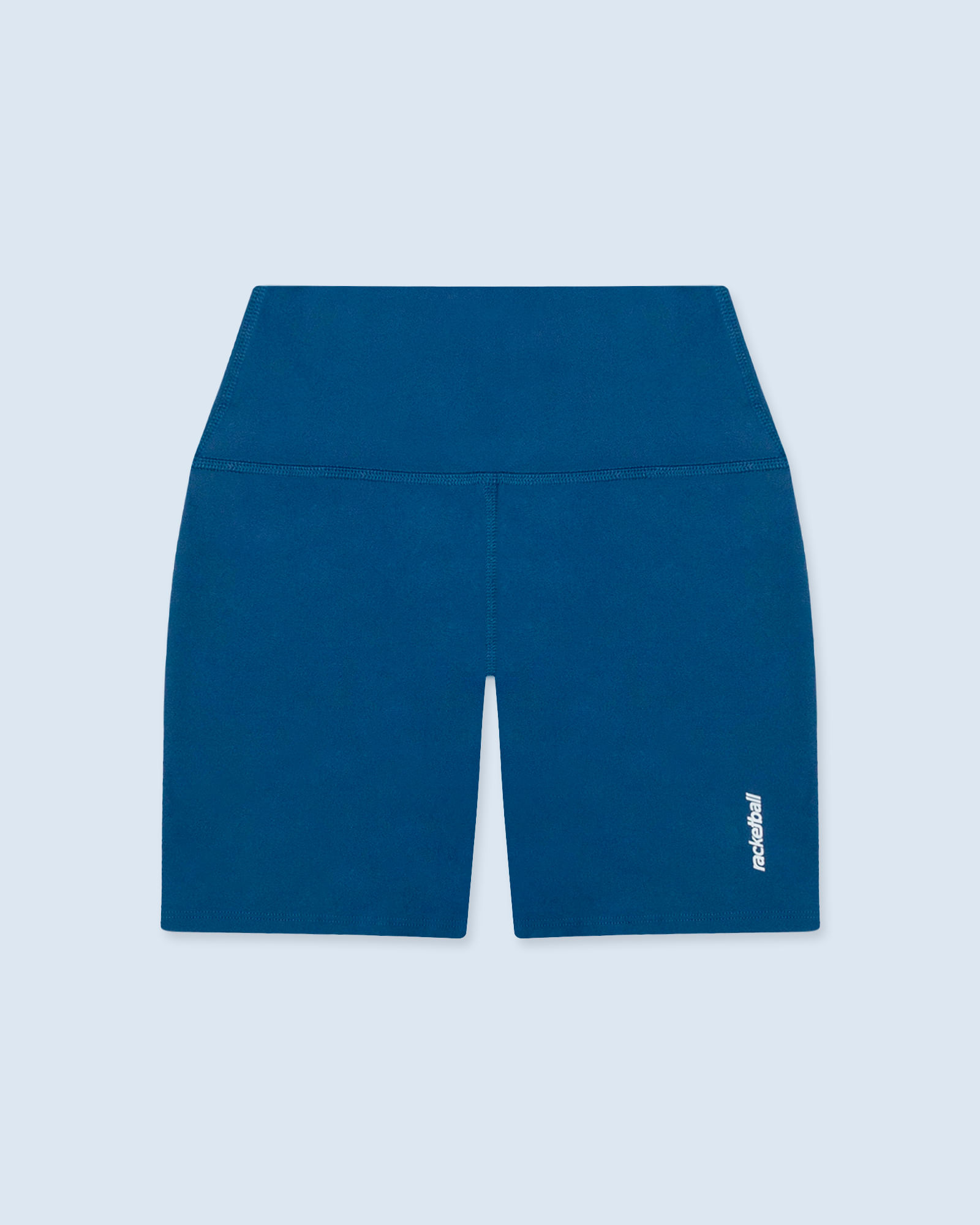 Short Deportivo,  Color Azul Hortencia Para Mujer