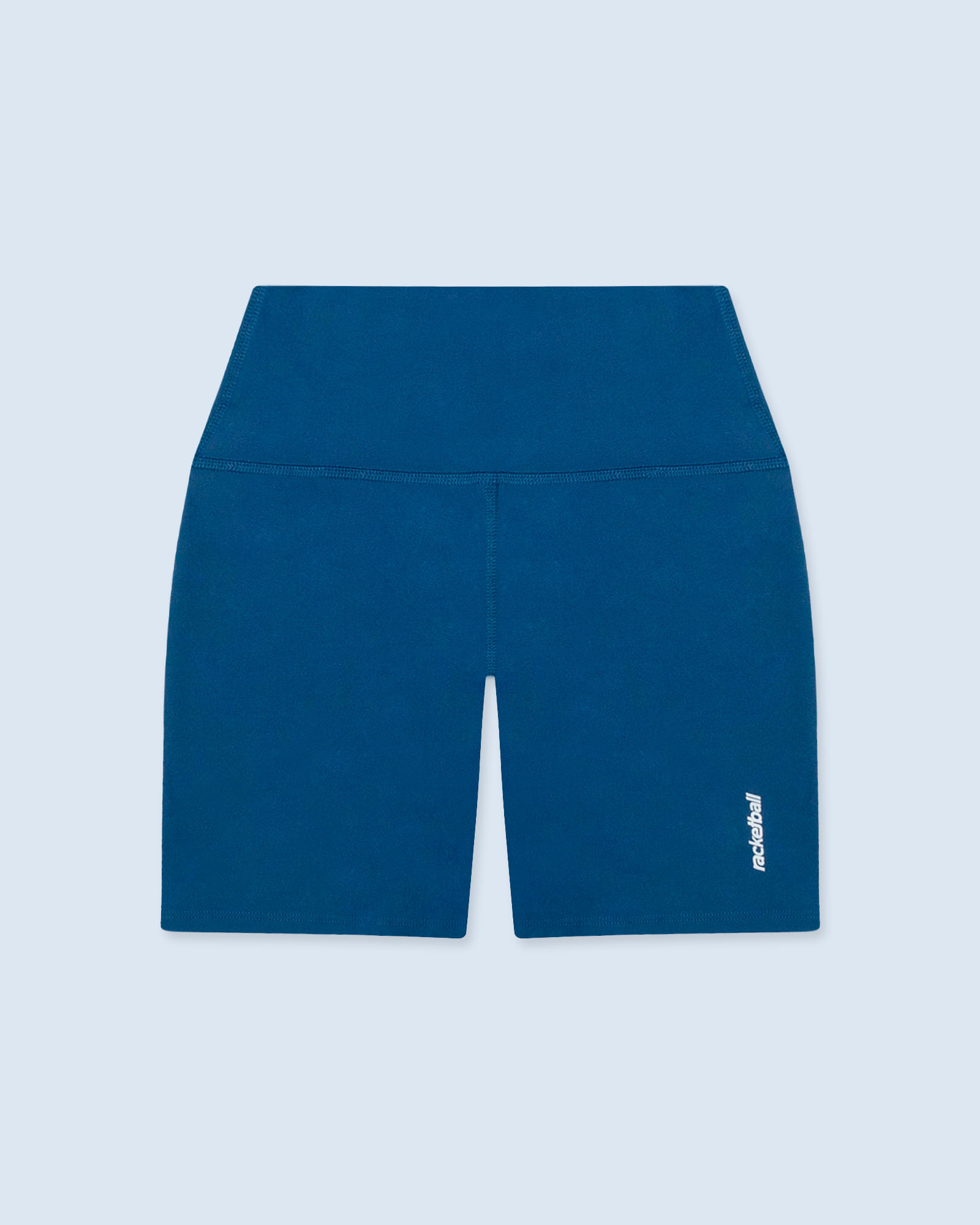 Short Deportivo,  Color Azul Hortencia Para Mujer