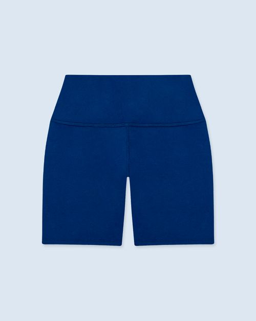 Short Deportivo,  Color Azul Para Mujer