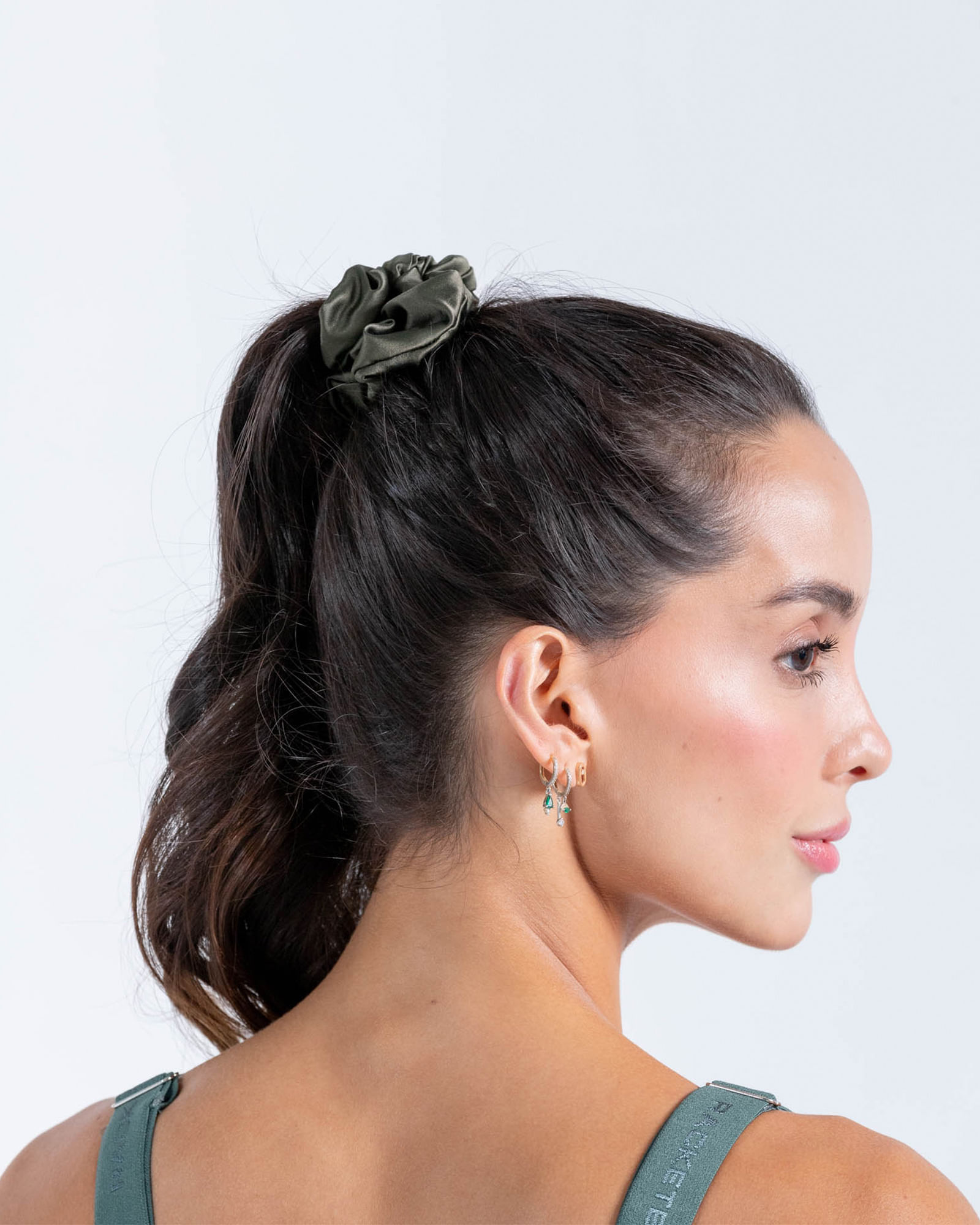 Scrunchie Color Verde