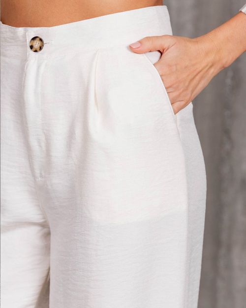 Pantalón Bruma Elentari,  Color Beige  Para Mujer