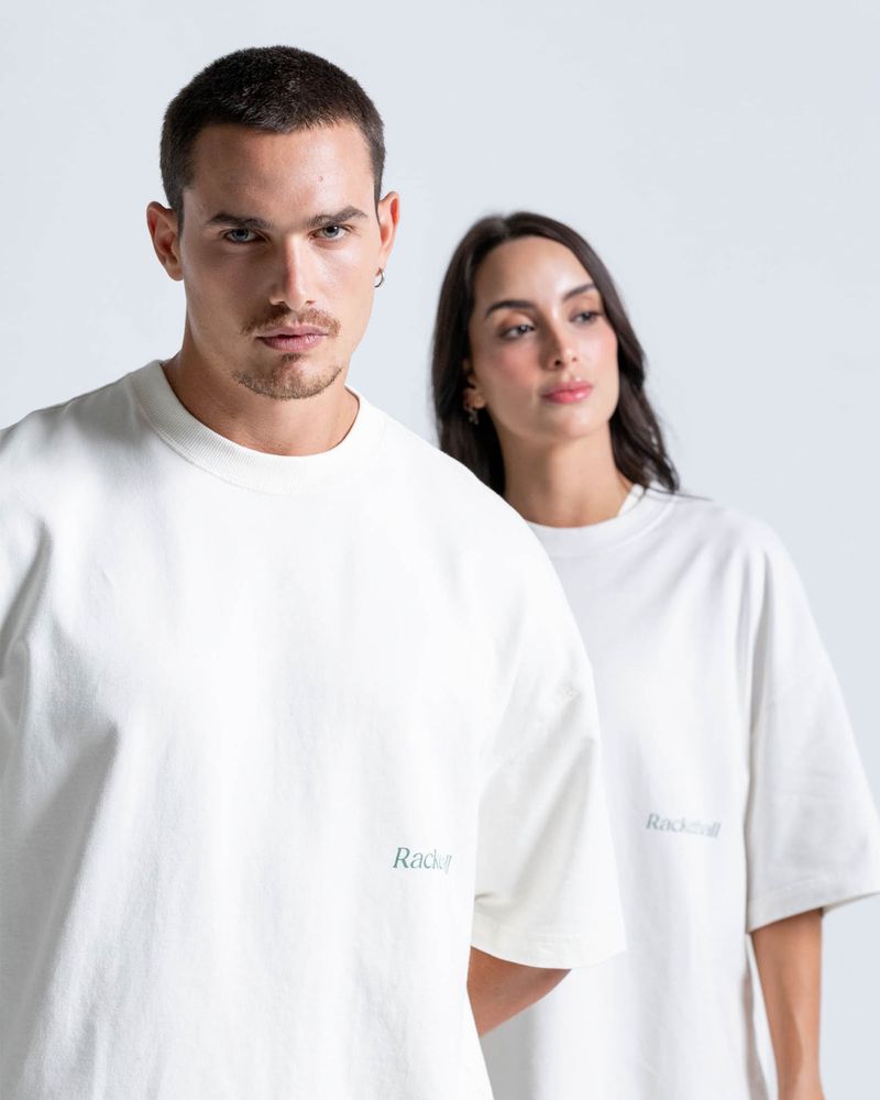 Camiseta-Oversized-Con-Estampado--Color-Marfil-Para-Hombre
