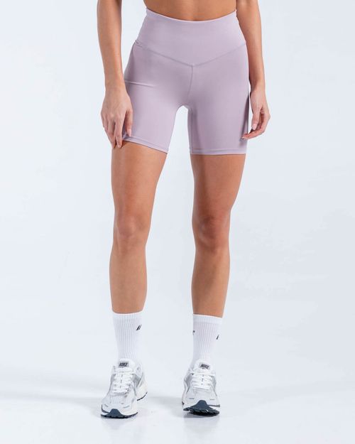 Short Con Pretina Control De Abdomen,  Color Mora Para Mujer