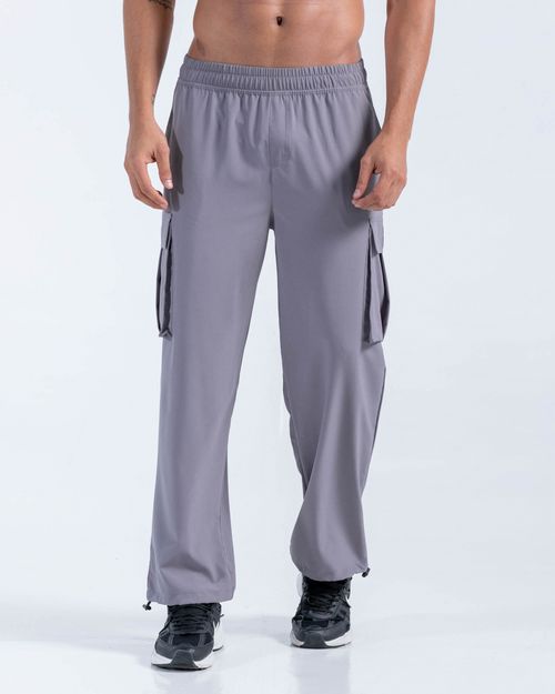 Jogger Cargo,  Color Gris Para Hombre