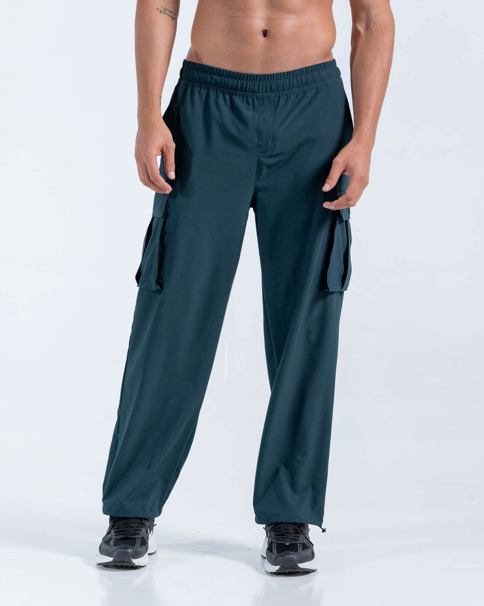 Jogger Cargo,  Color Verde Oscuro Para Hombre