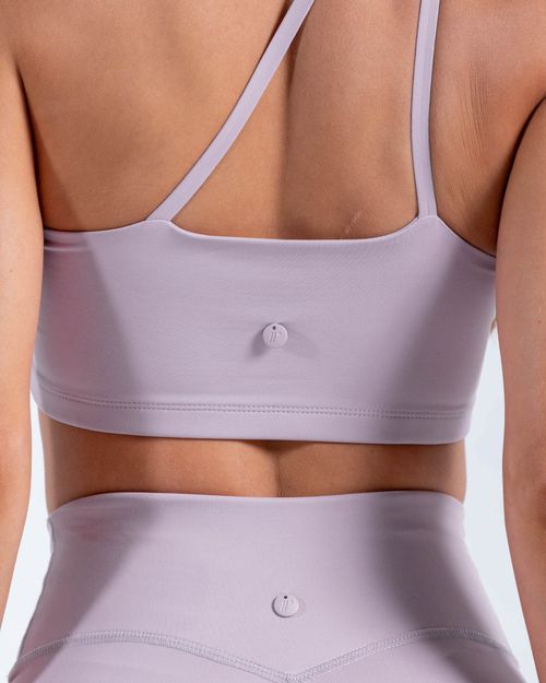 Top Asimetrico,  Color Mora Para Mujer