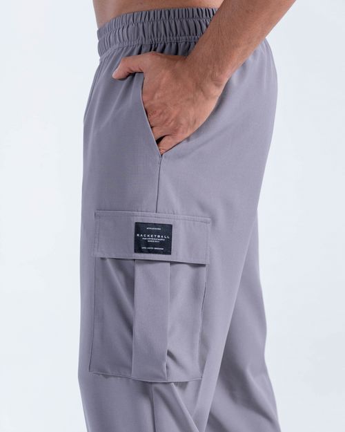 Jogger Cargo,  Color Gris Para Hombre
