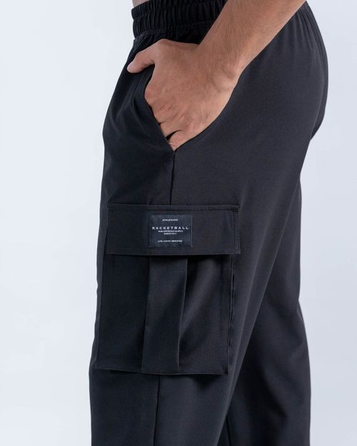 Jogger Cargo,  Color Negro  Para Hombre
