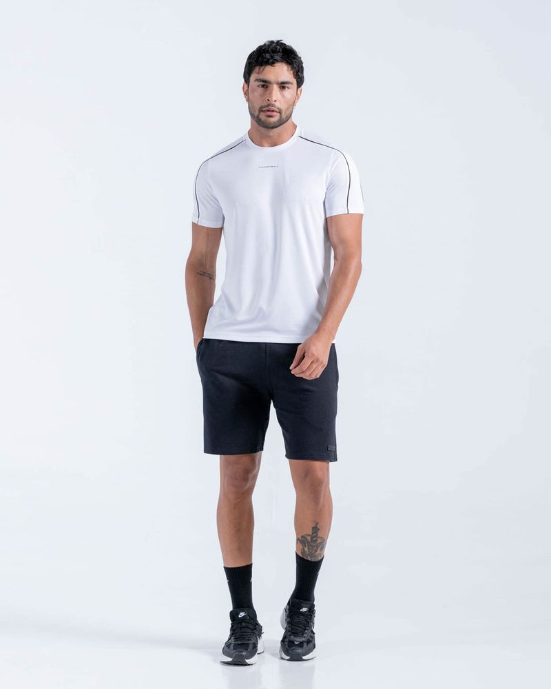 Camiseta-En-Malla-Con-Vivos-En-Contraste--Color-Blanco-Para-Hombre