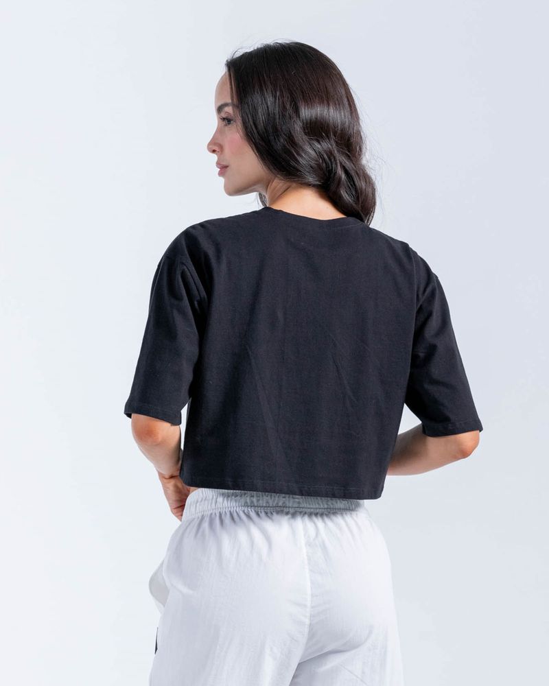 Camiseta-Crop-Oversize--Color-Negro--Para-Mujer--